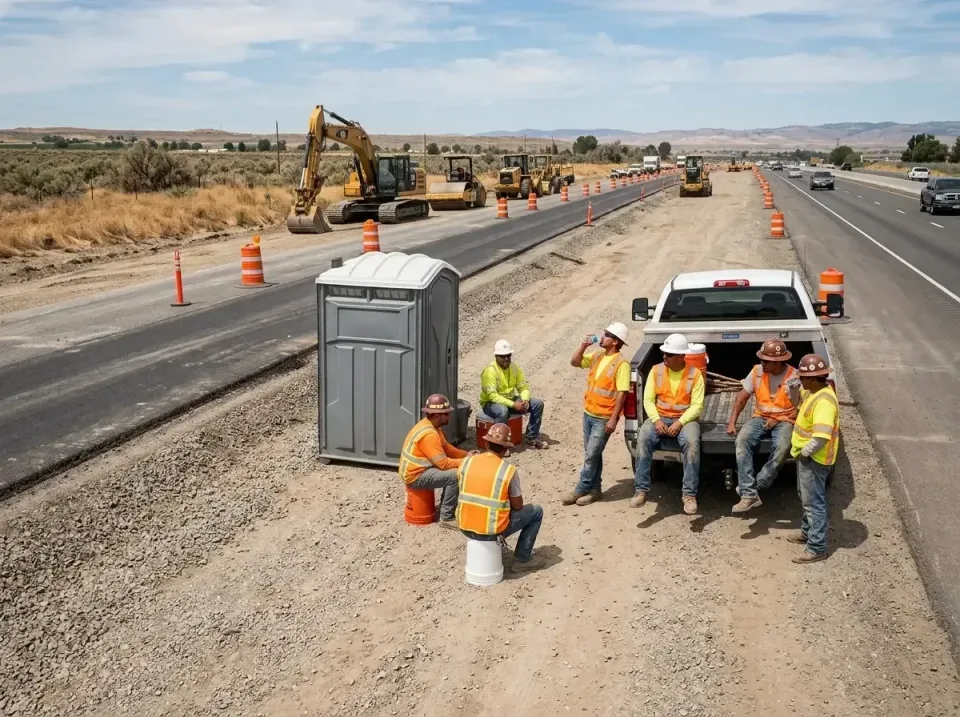 highway-road-construction-crew-007 — frequently asked questions, Porta Potty and Restroom Rentals in Washington, UT